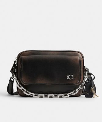 【極美品】COACH メッセンジャーバッグ F70422 ナイロンレザーネイビー 極美品】COACH メッセンジャーバッグ F70422 ナイロンレザー